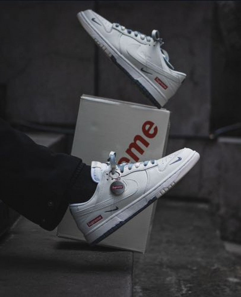 Suprem e x dunk low made by ideas Sale