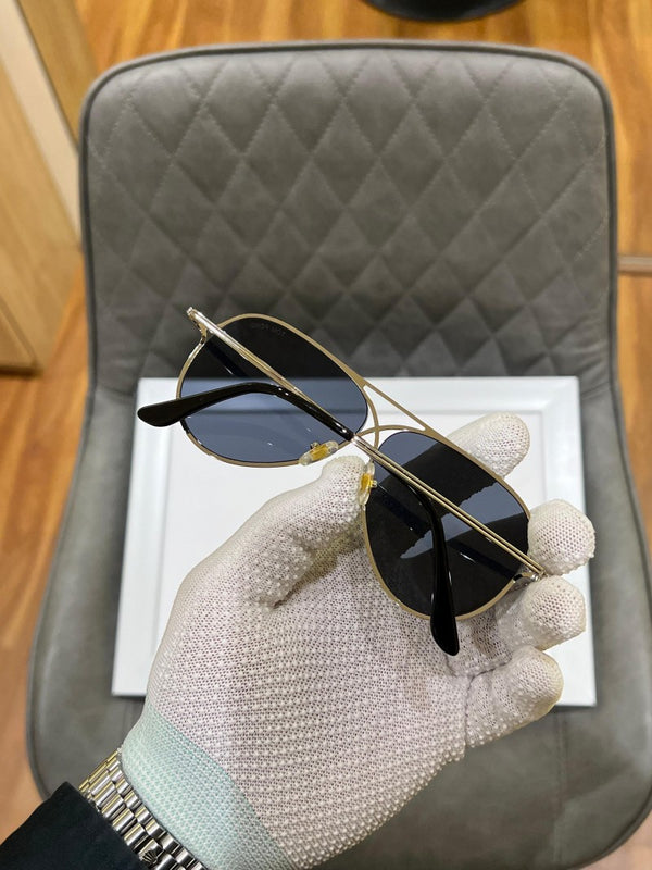 Tom forr Aviator silver Black