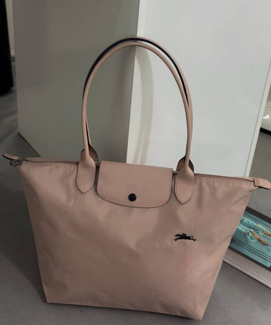 Longchamp Pink Le Pliage Size M Tote bag