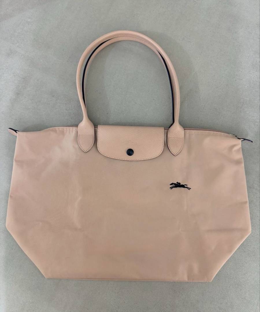 Longchamp Pink Le Pliage Size M Tote bag