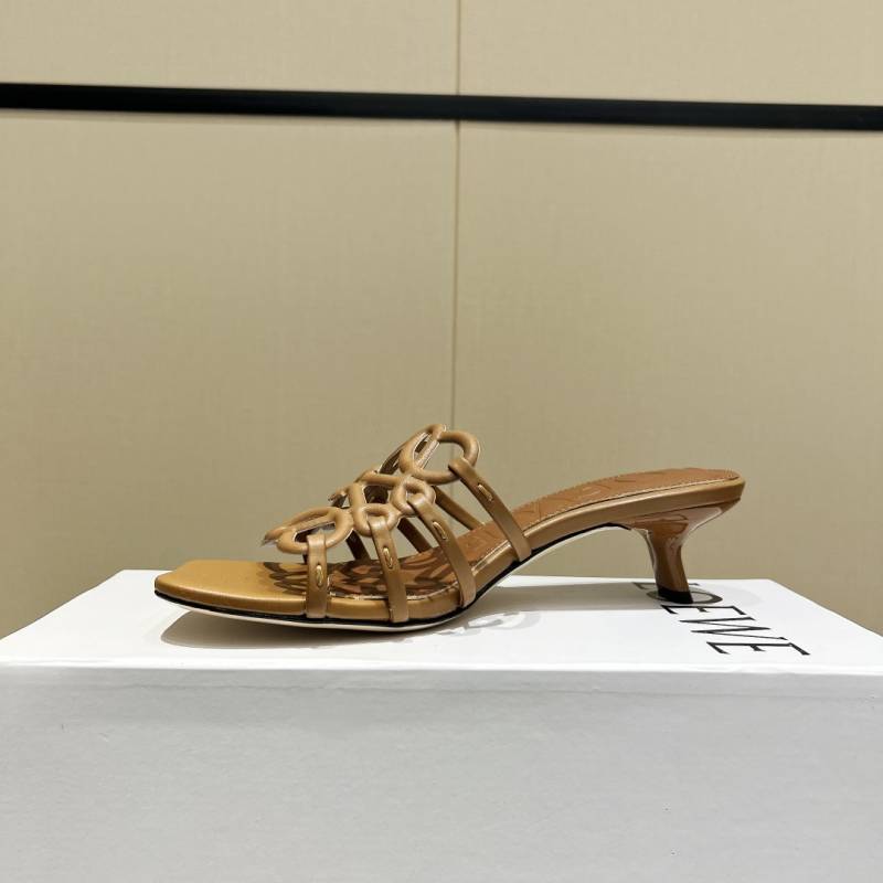Loewe Petal Anagram Slides For Women With Original Box And Dust Cover