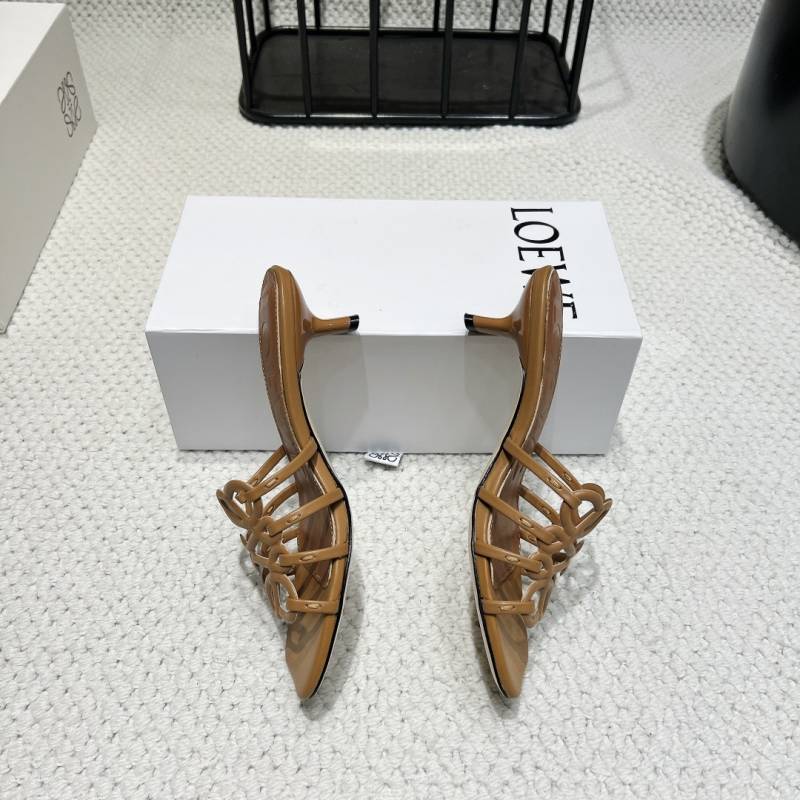 Loewe Petal Anagram Slides For Women With Original Box And Dust Cover