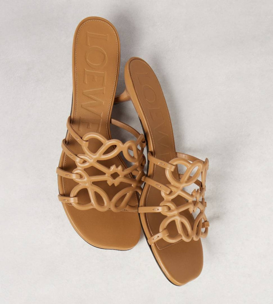 Loewe Petal Anagram Slides For Women With Original Box And Dust Cover