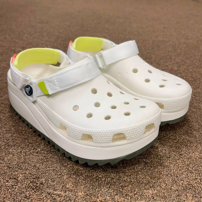 Crocs Classic Hiker Clogs White style idea