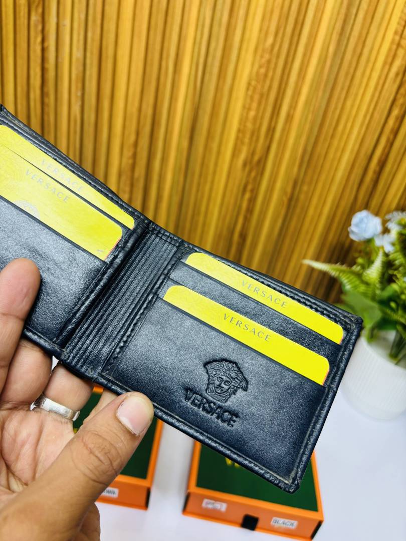 104 VERSACE BLUE PREMIUM QUALITY WALLET