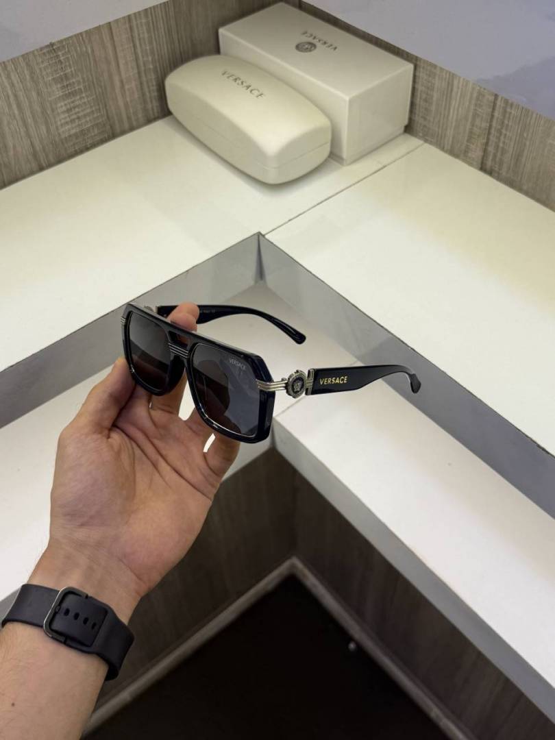 Versace e 4399 Navy Blue Silver
