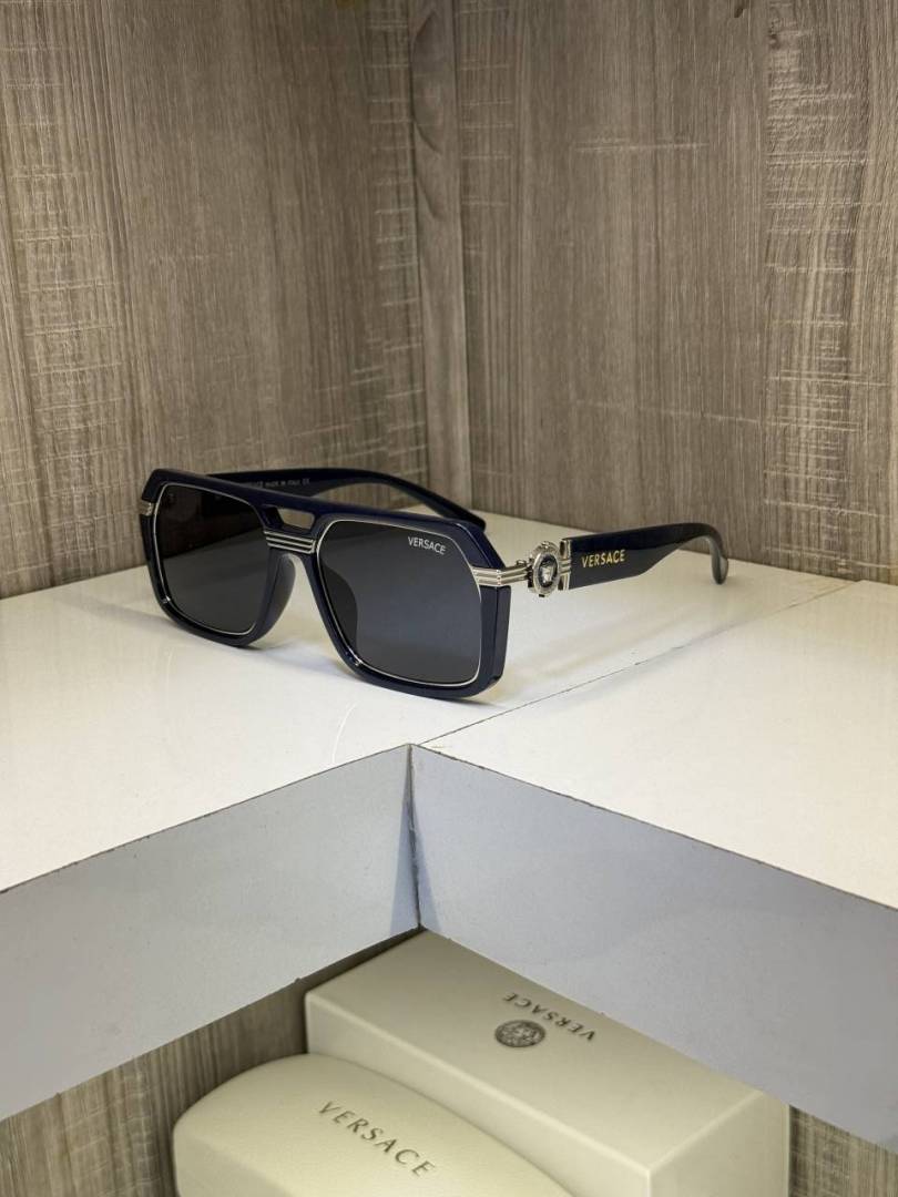 Versace e 4399 Navy Blue Silver