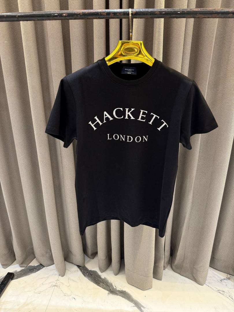 Hackett London Round Neck T-shirt Black