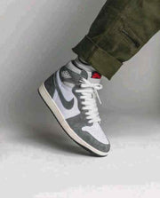 Nike Air Jordan 1 High Washed Grey Black 885
