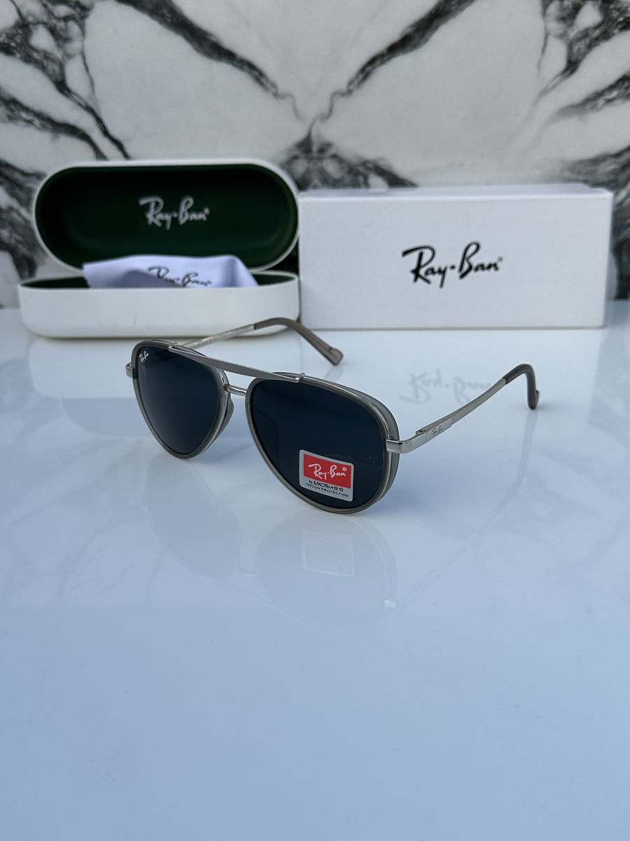 Rey ban_4414_silver_grey