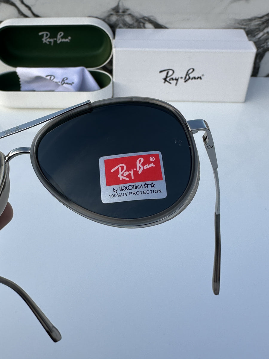 Rey ban_4414_silver_grey