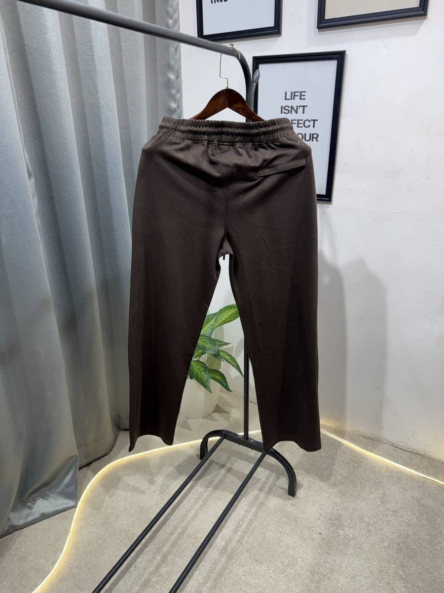 Ralph lauren embroidery logo imported track pant brown