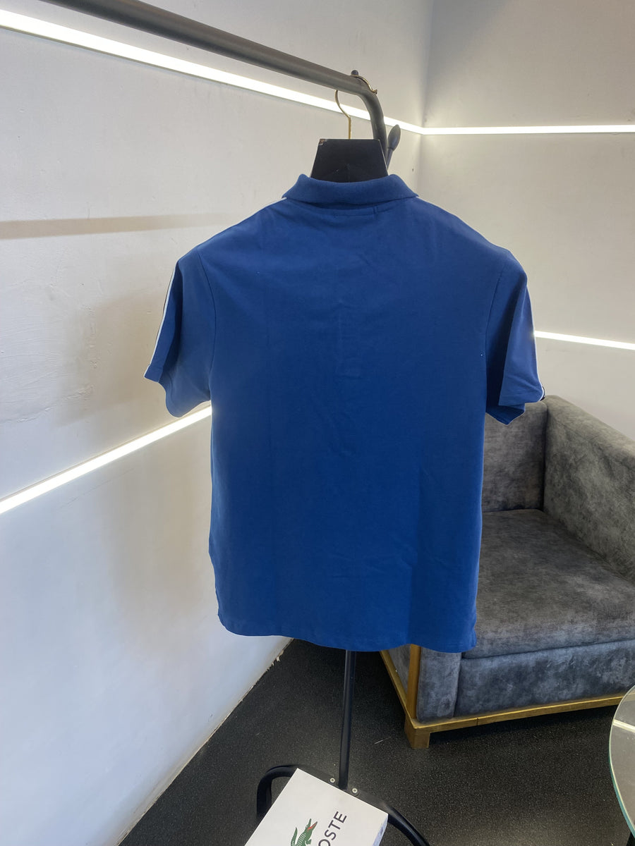 Lacoste imported box pack polo tshirt mid blue sale