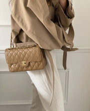 Chanel_Jumbo_Khakhi_Gold_With_OriginalBox