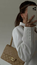 Chanel_Jumbo_Khakhi_Gold_With_OriginalBox
