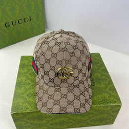 Gucci_GG_Stripes_Monogram_Front_Logo_Premium_Unisex_Cap_With_Safety_Box