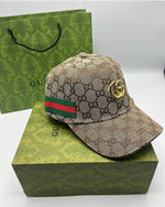 Gucci_GG_Stripes_Monogram_Front_Logo_Premium_Unisex_Cap_With_Safety_Box