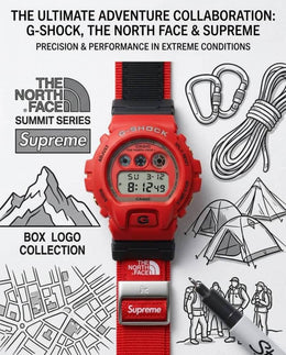 Casio G-Shock x Supreme x Special Edition Red