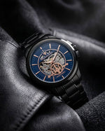 Maserati Successo Skeleton automatic black-blue