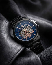 Maserati Successo Skeleton automatic black-blue