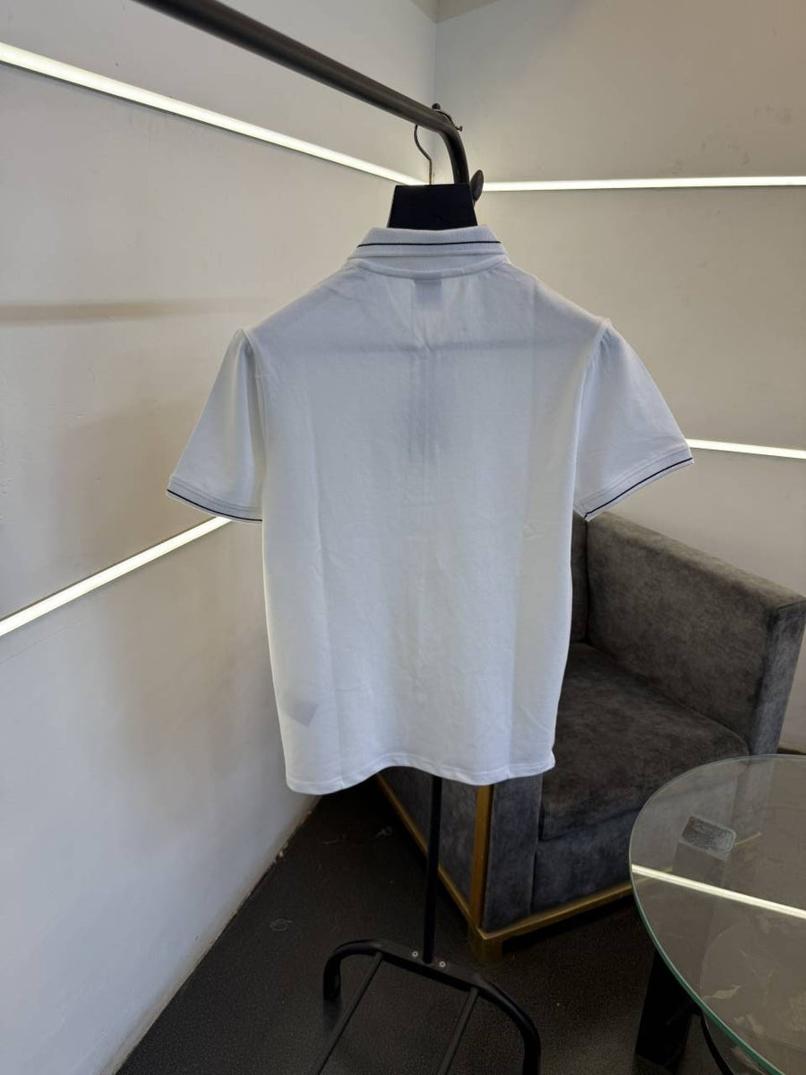 Hackett sports imported polo tshirt white sale