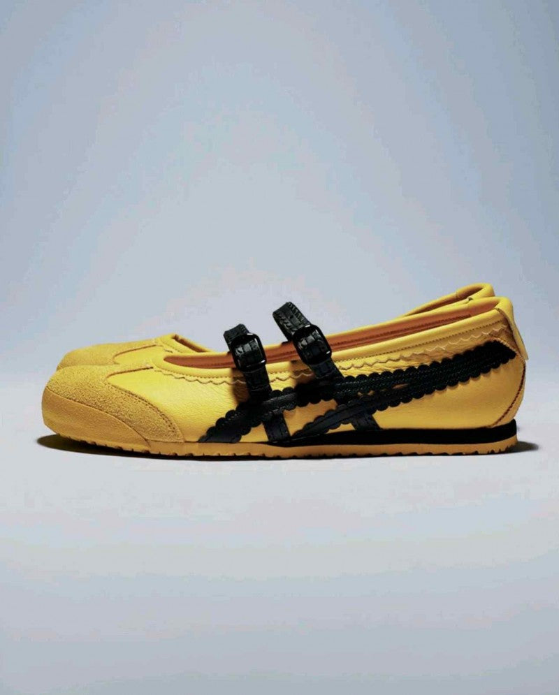 Onitsuka Tiger Mexico 66 TGRS Mary Jane Yellow Black 6180