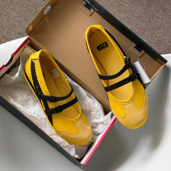 Onitsuka Tiger Mexico 66 TGRS Mary Jane Yellow Black 6180