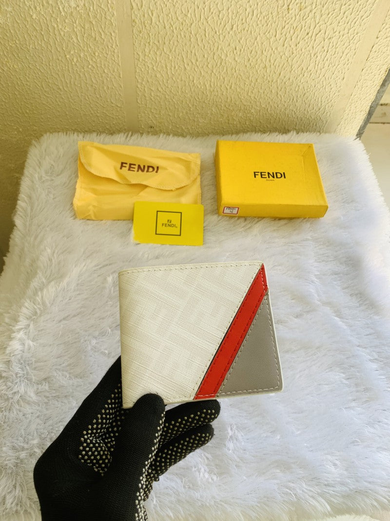 16 FENDY PRINTED PREMIUM QUALITY WALLET WITH BOX