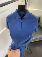 Hackett aston martin imported polo tshirt blue sale