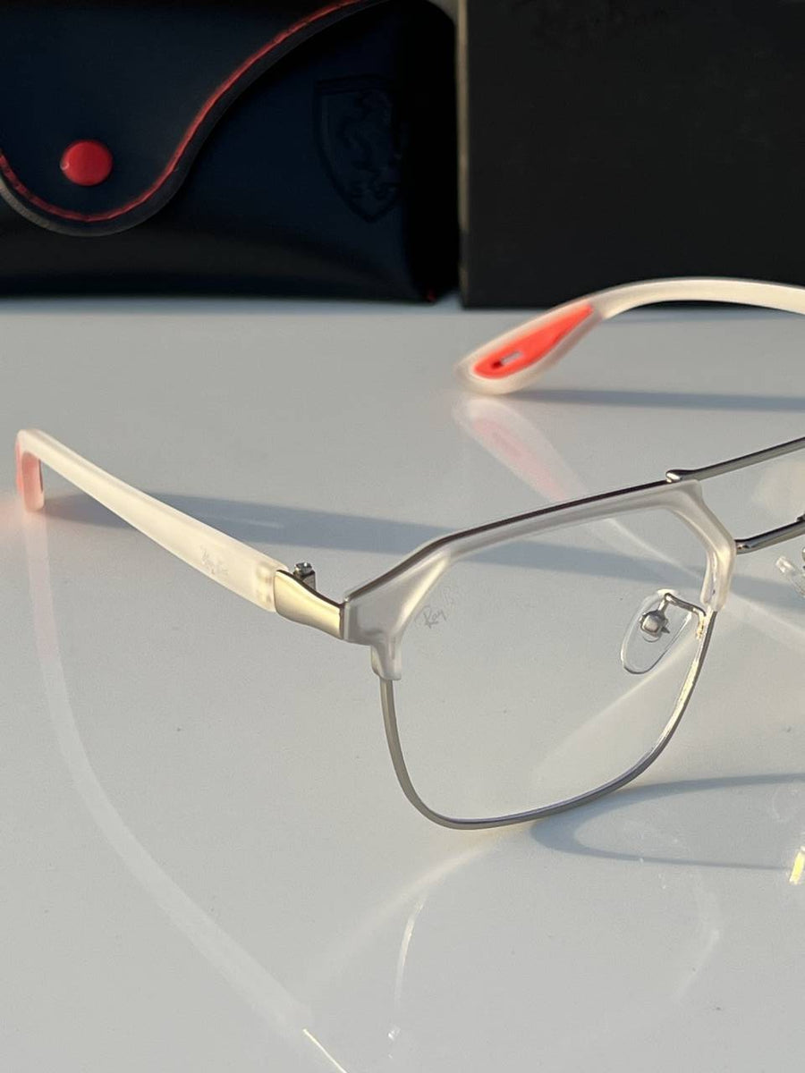 Rey ban 04 white plano