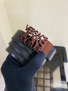 23 VERSACE PREMIUM QUALITY REVERSIBLE BELT WITH BOX