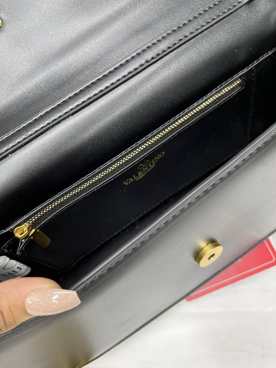 Valentino_V_Logo_Long_Shoulder_Bag_Clutch_With_Original_Packing