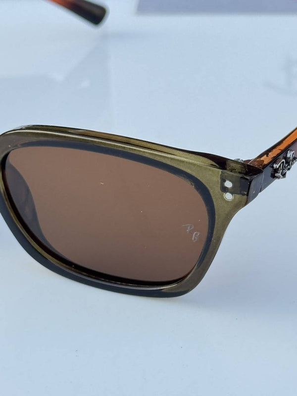 Ray-Ban 4456 olive tiger brown