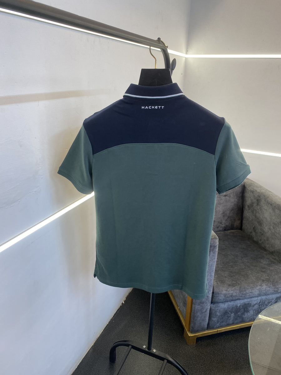 Hackett aston martin imported polo tshirt green