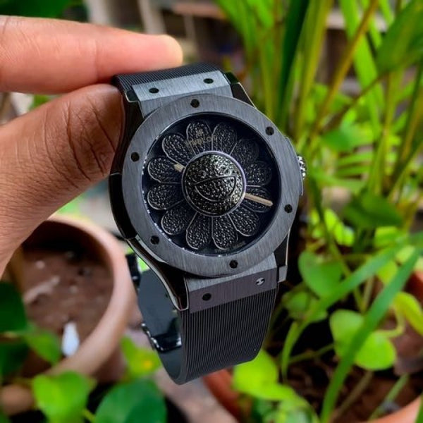 HUblot Classic Fusion Takashi Murakami Black