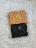 Coach_107_Black_Mini_Wallet_With_OriginalBox