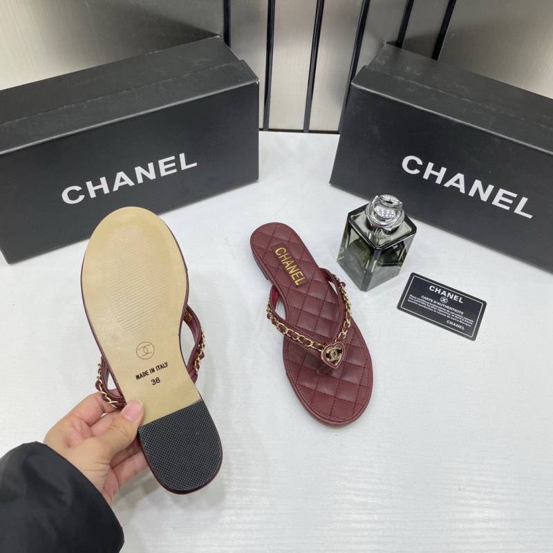 Chanel_Onsale_Thong_Flats_With_OriginalBox