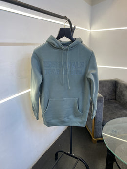 Essentials fear of god imported hoodie dusty blue