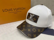 Louis Vuitton_Front_Logo_White_Monogram_Premium_Unisex_Cap_(With_Safety_Box)