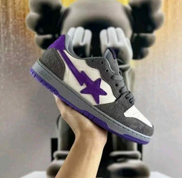 A bathinGahpe bape Sk8 Sta court purple