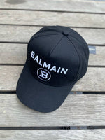 Balmain_B_Black_White_Premium_Unisex_Cap_With_Safety_Box