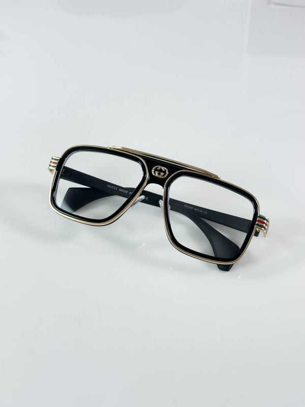 Gucci 1295 Gold Black Frame