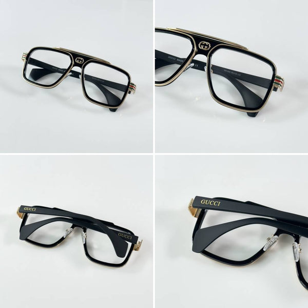 Gucci 1295 Gold Black Frame