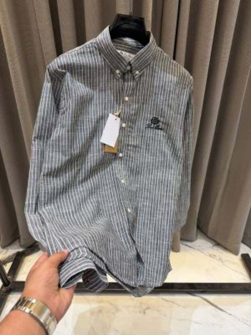 Lorro Pianna Lining Full Sleeves Shirt Black