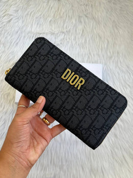Dior_85_Black_Zippy_Wallet_With_OriginalBox