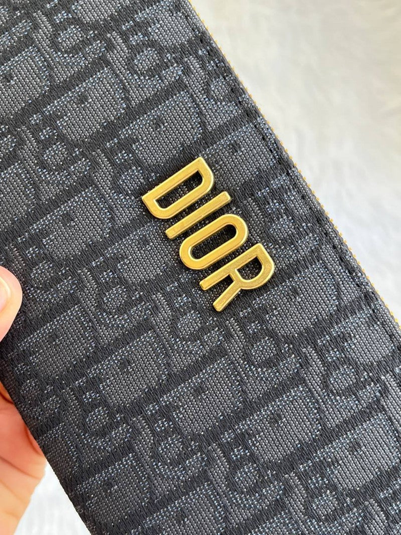 Dior_85_Black_Zippy_Wallet_With_OriginalBox