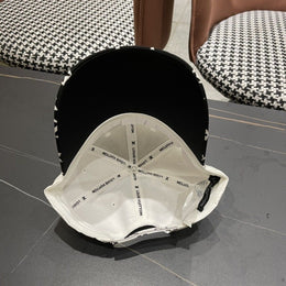 Louis Vuitton_Big_Logo_Front_Monogram_Black_And_White_Premium_Unisex_Cap_(With_Box)