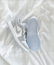 Nike air jordan retro 1 low wolf grey--SALE