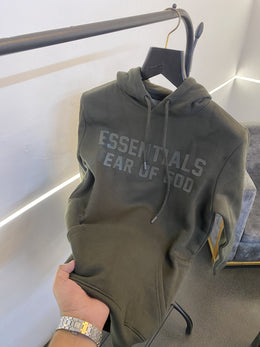 Essentials fear of god imported hoodie olive