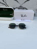 Rey ban_406_silver_green